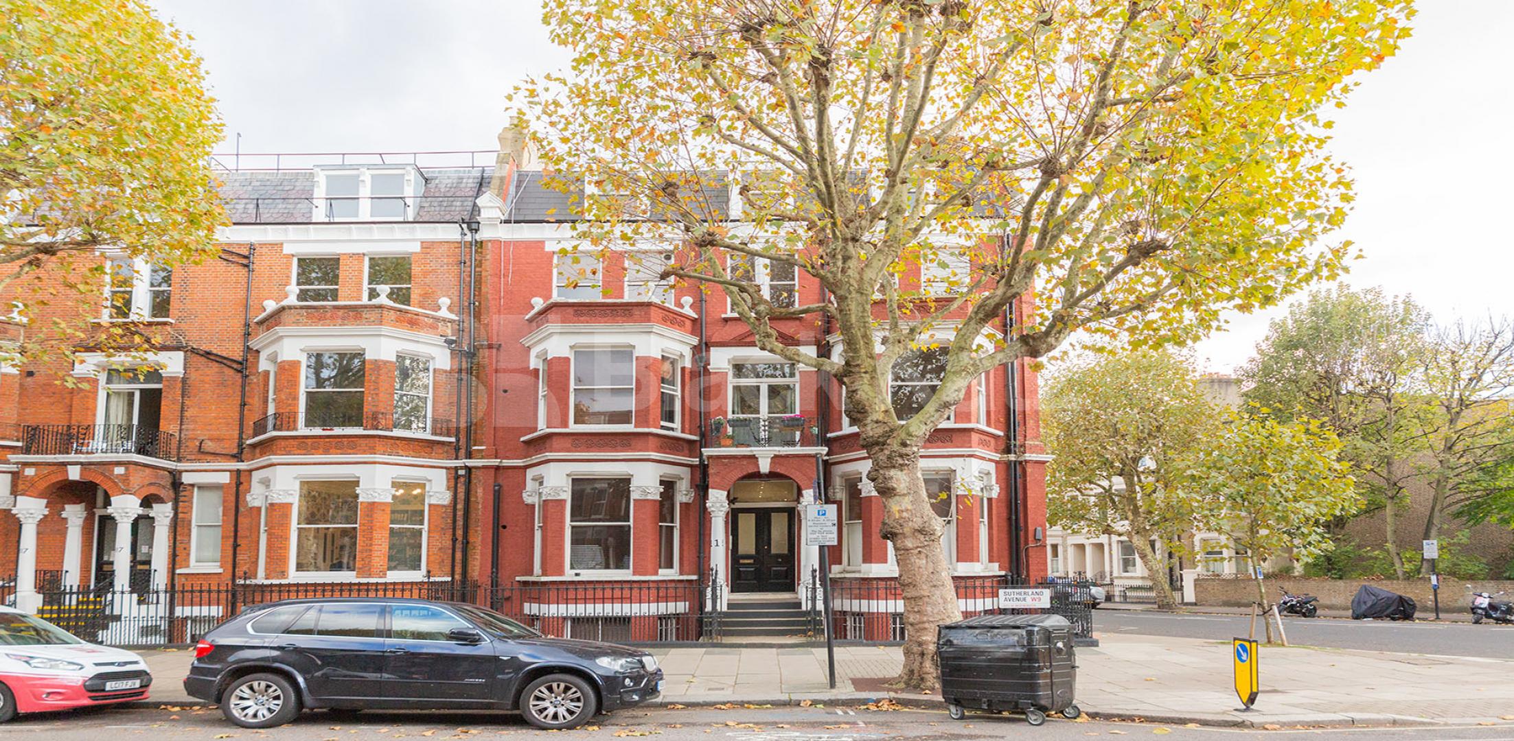 Great studio set within a period house mins to Maida Vale Tube Sutherland Avenue, Maida Vale